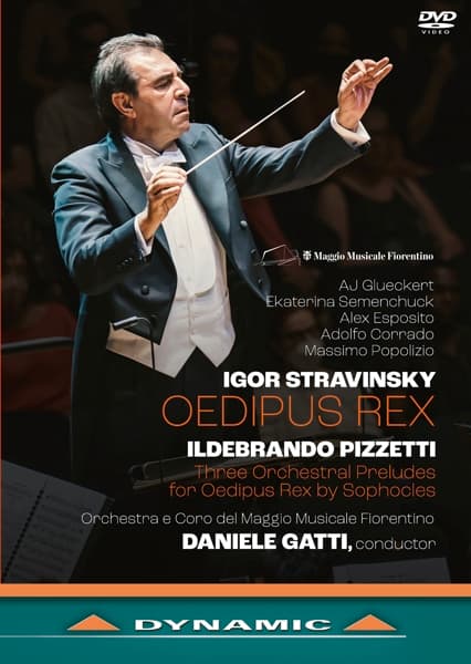Orchestra E Coro Del Maggio Musicale Fiorentino - Stravinsky : Oedipus Rex/Pizzetti: Three Orchestral Preludes (DVD)