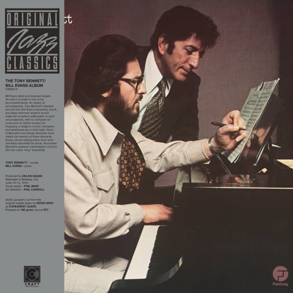 Bill Evans & Tony Bennett - The Tony Bennett/Bill Evans Album (LP)