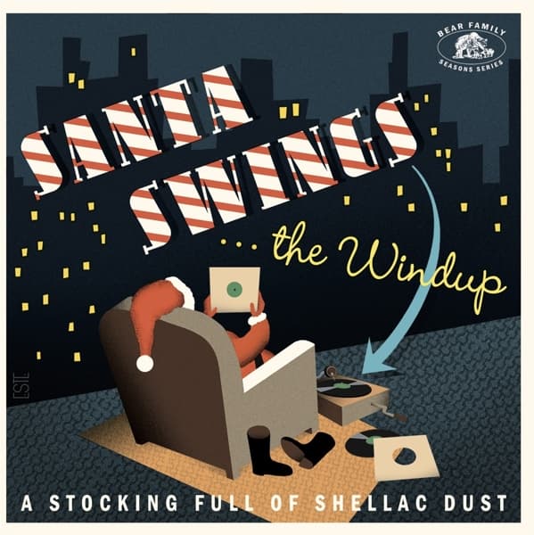 Various Artists - Santa Swings The Windup (A Stocking Full Of Shellac Dust) (LP) (Coloured Vinyl)