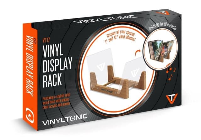 Vinyl Tonic Vinyl Display Rack (Teak)