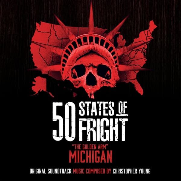 Christopher Young - 50 States Of Fright: The Golden Arm (Michigan) (LP) (Coloured Vinyl)