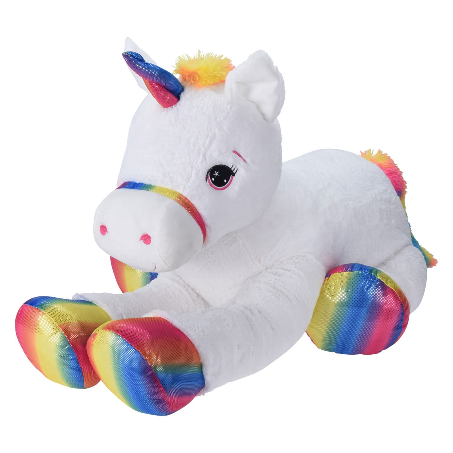 Eenhoorn Knuffel Pluche, 87cm
