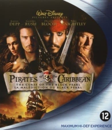 Pirates Of The Caribbean 1 - The Curse Of The Black Pearl (Blu-ray)