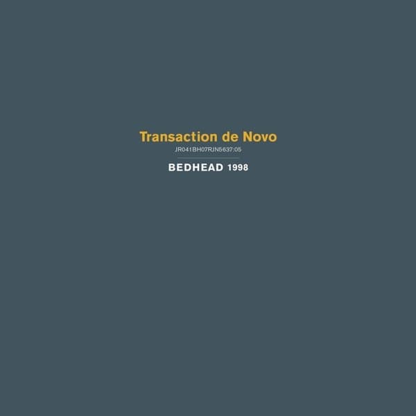 Bedhead - Transaction De Novo (LP) (Coloured Vinyl) (Limited Edition)