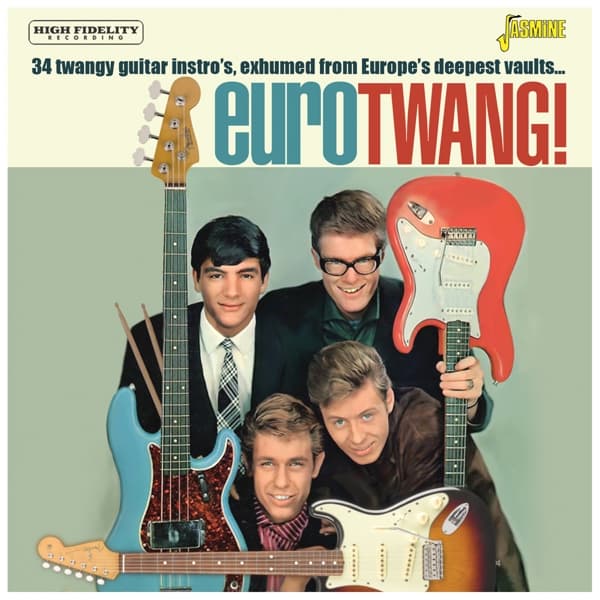 Various Artists - Eurotwang! 34 Twangy Guitar Instro's, Exhumed From Europe's Deepest Vaults... (CD)