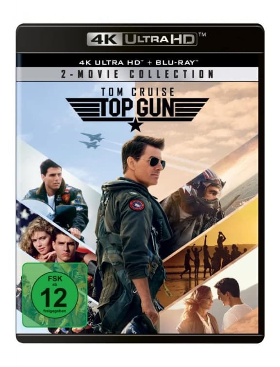 Top Gun 2-movie-collection (2 4k Ultra Hd) ( 2 Blu-rays)