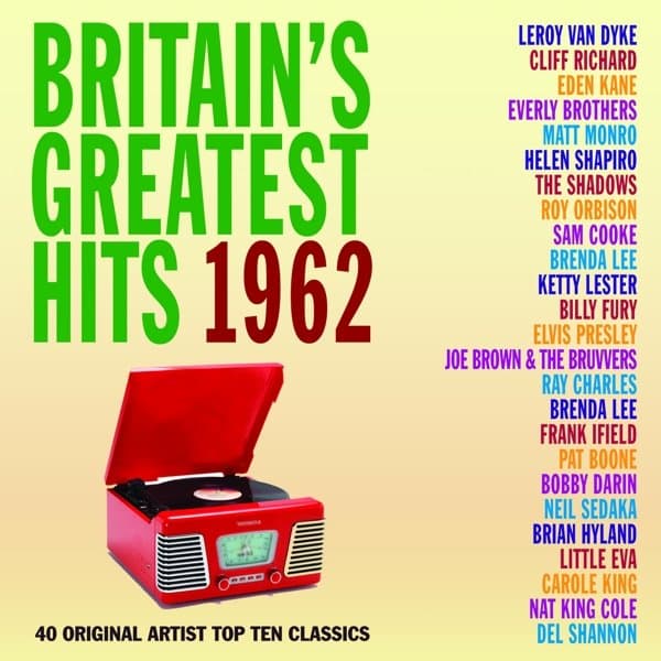 Various Artists - Britain's Greatest Hits 1962 (2 CD)