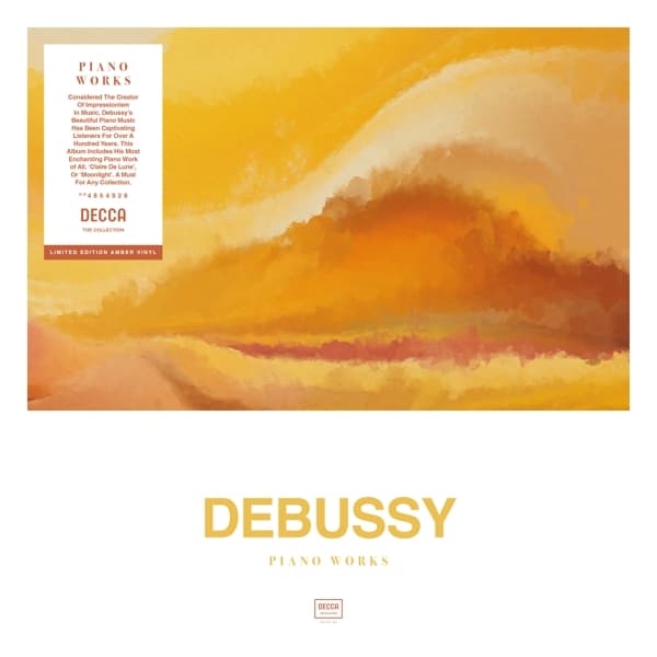 Jean Yves Thibaudet - Debussy: The Piano Works (LP) (Coloured Vinyl) (Limited Edition)