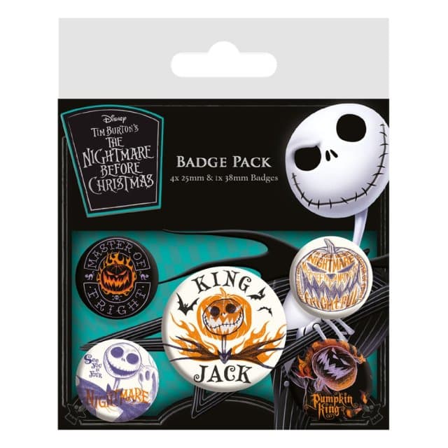 Badge Pack Nightmare Before Christmas