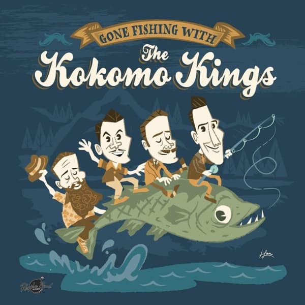 The Kokomo Kings - Gone Fishing With The Kokomo Kings (10" LP) (Limited Edition)