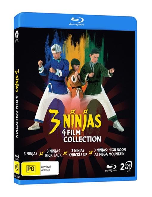 3 Ninjas: 4 Film Collection (blu-ray) (Import)
