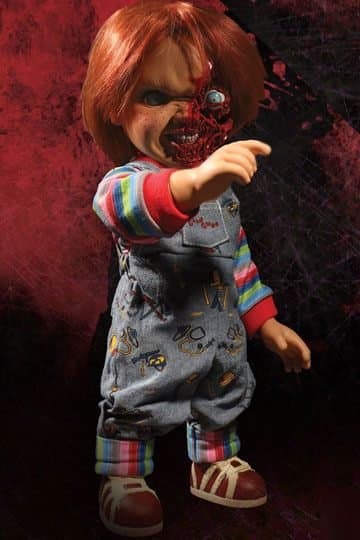 Child's Play 3 Mds Mega Talking Pizza Face Chucky