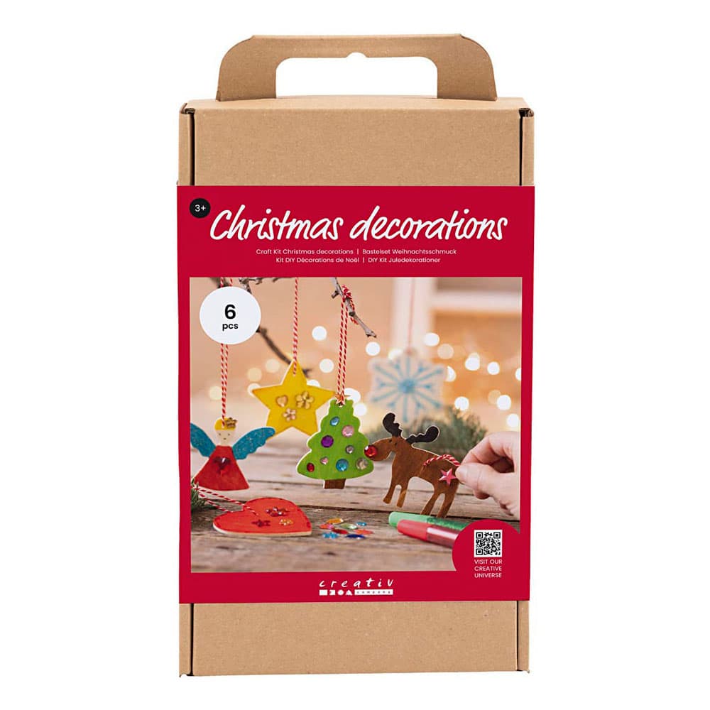 Diy Kit - Christmas Decorations - Colouring (977583)