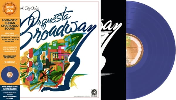 Orquesta Broadway - New York City Salsa (LP) (Coloured Vinyl) (Limited Edition) (Remastered)