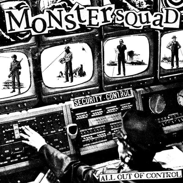 Monster Squad - All Out Of Control (12" Single) (Coloured Vinyl)