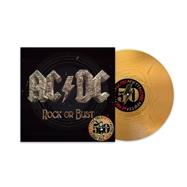 AC/DC - Rock Or Bust (LP) (50th Anniversary Edition) (Coloured Vinyl) (Special Edition)