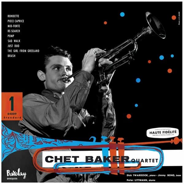 Chet Baker Quartet - Chet Baker In Paris Vol. 1 (LP) (Limited Edition)
