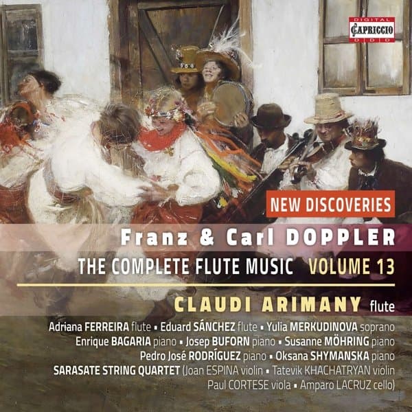 Claudi Arimany, Eduard Sanchez, Adriana Ferreira - Complete Flute Music Volume 13: New Discoveries (CD)
