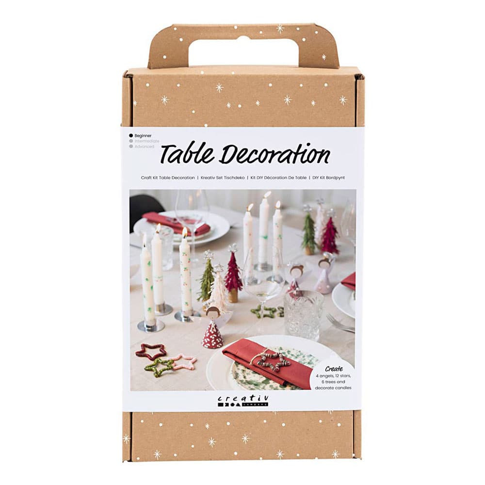 Craft Kit - Table Decorations, Assorted Colours, 1 Pack (977712)