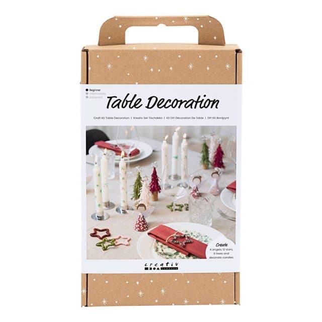 Craft Kit - Table Decorations, Assorted Colours, 1 Pack (977712)