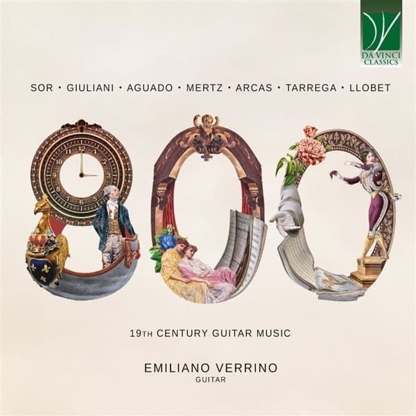 Emiliano Verrino - 800: 19th Century Guitar Music (CD)