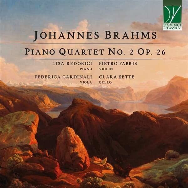Pietro Fabris, Federica Cardinali, Clara Sette, Lisa Redorici - Brahms: Piano Quartet No. 2 Op. 26 (CD)