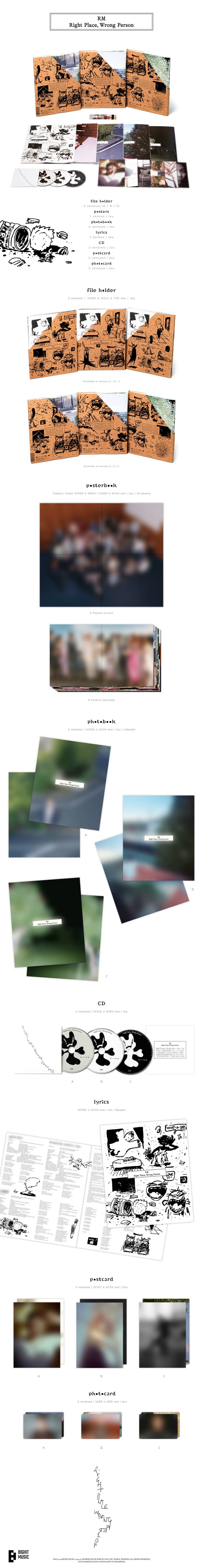 Rm (bts) - Vol.2 [right Place, Wrong Person]