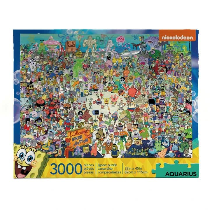 Spongebob Squarepants: 3,000 Piece Jigsaw Puzzle