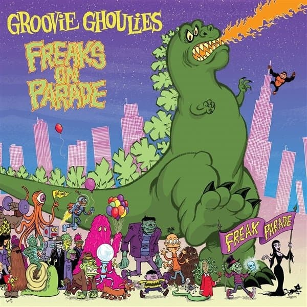 Groovie Ghoulies - Freaks On Parade (LP) (Coloured Vinyl)