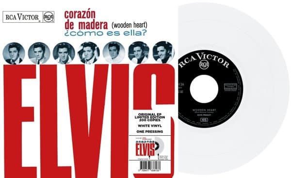 Elvis Presley - EP Etranger N13 - Corazón De Madera (Espagne) (LP) (Coloured Vinyl) (Limited Edition)