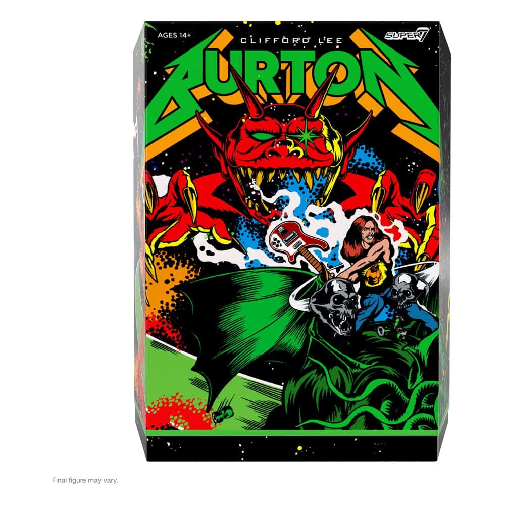Cliff Burton - Cliff Burton Ultimates! Wave 02 - Cliff Burton (superhero Poster) (Merchandise Collectible)