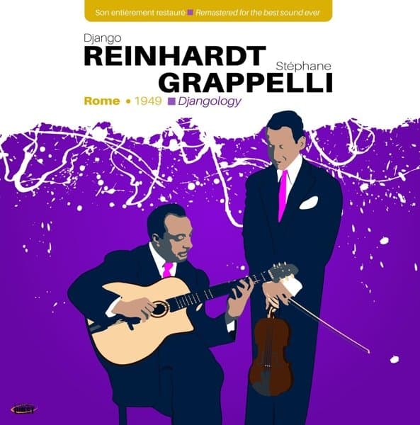 Django Reinhardt & Stephane Grappelli - Djangology: Rome 1949 (2 LP)
