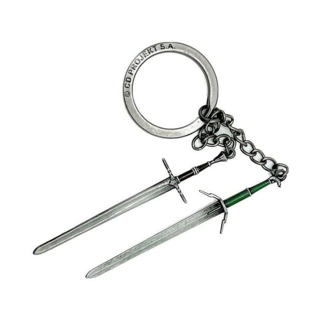 Good Loot - The Witcher 3 Geralt Two Swords Keychain