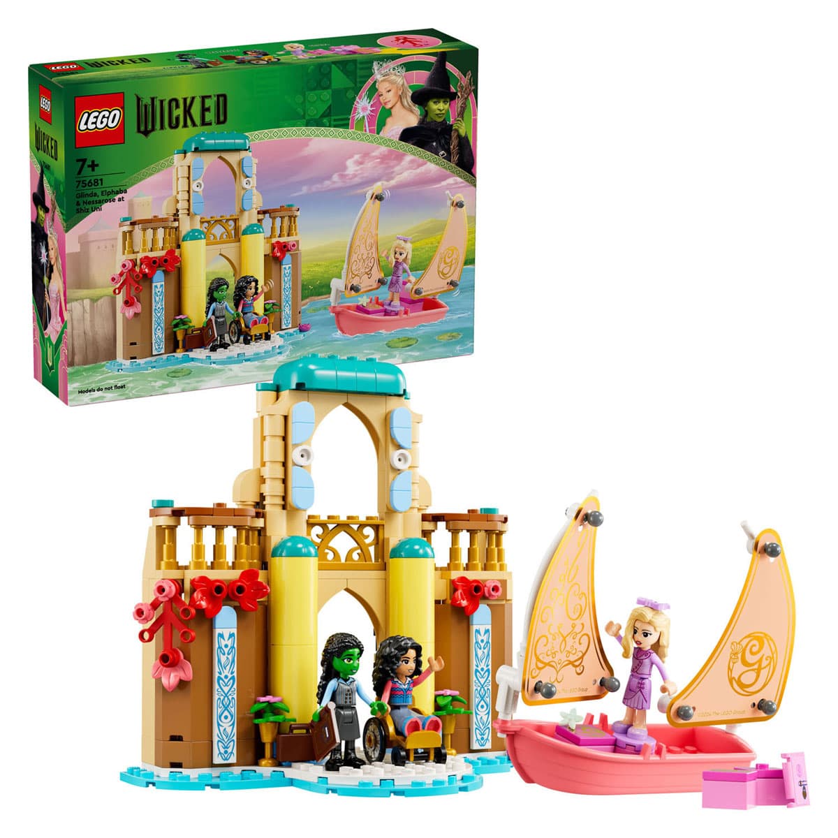 Lego 75681 Wicked Movie Shiz University