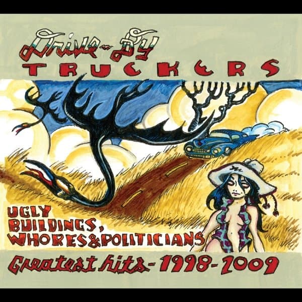 Drive-By Truckers - Ugly Buildings, Whores, And Politicians: Greatest Hits 1998–2009 (2 LP) (Coloured Vinyl)