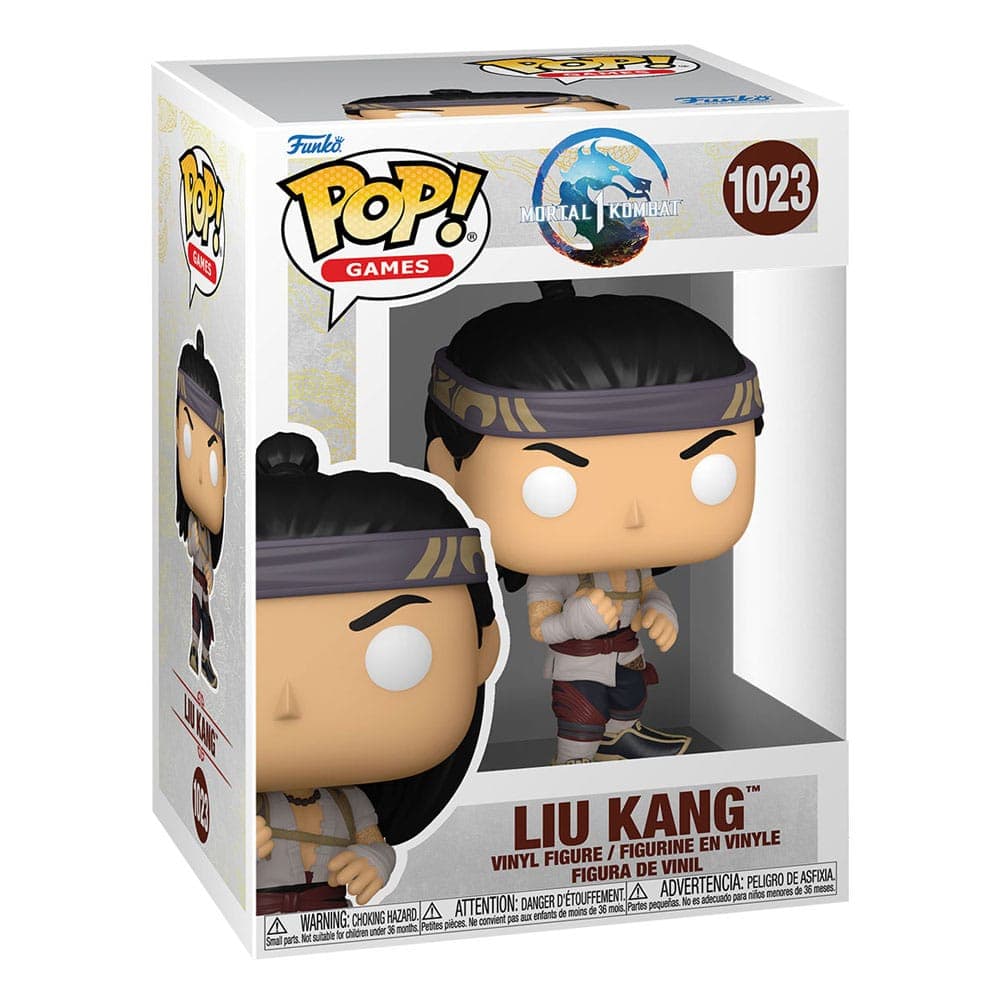 Pop Games Mortal Kombat - Pop Games Mortal Kombat 1 Liu Kang God Of Fire