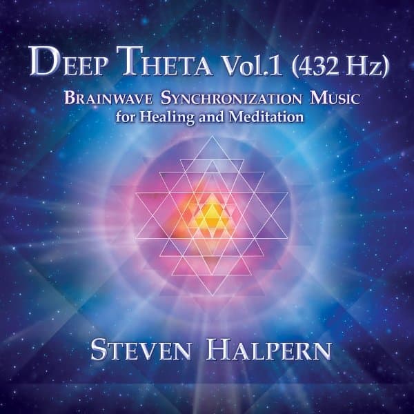 Steven Halpern - Deep Theta Vol. 1 (432 Hz) Brainwave Synchronization Music (CD)