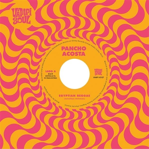 Pancho Acosta & Money Chicha - Egyptian Reggae / Carnaval De Jujuy (7" Single) (Coloured Vinyl)