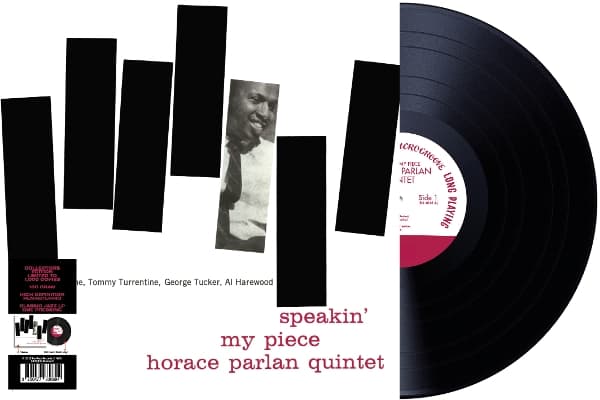 Horace Parlan Quintet - Speakin' My Piece (LP) (Limited Edition)