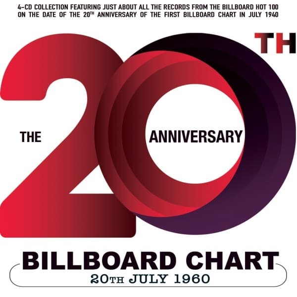 Various Artists - The 20th Anniversary Billboard Chart July 1960 (4 CD)