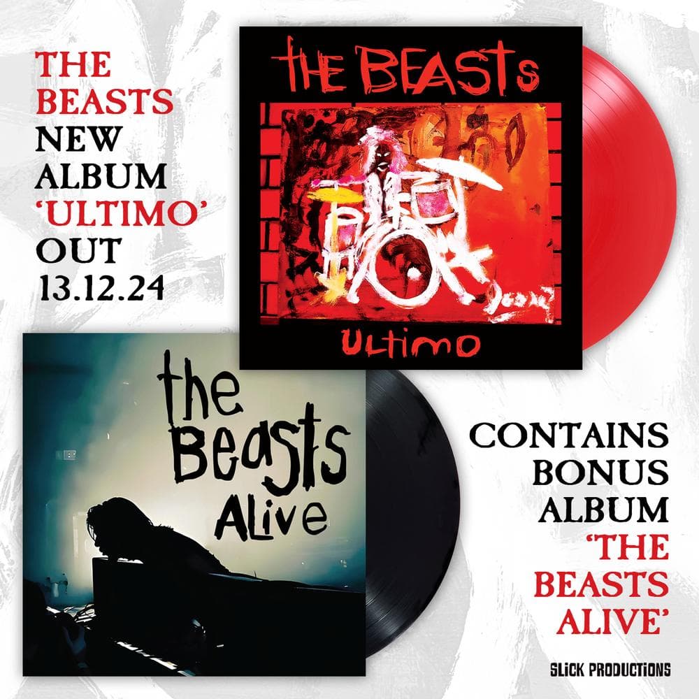 BEASTS, THE - Ultimo - Red Lp With Bonus Disc