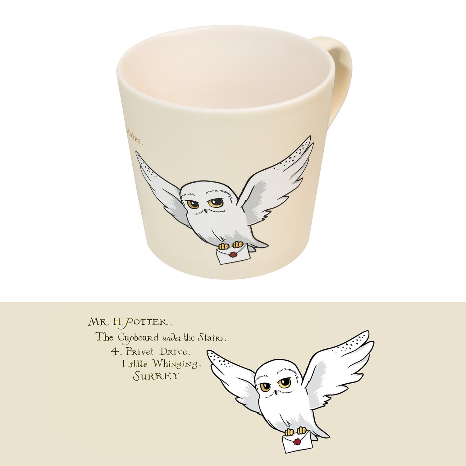 Grupo Erik Tasse Kaffeetasse Harry Potter Hedwig Kaffeebecher - Teetasse Grosse