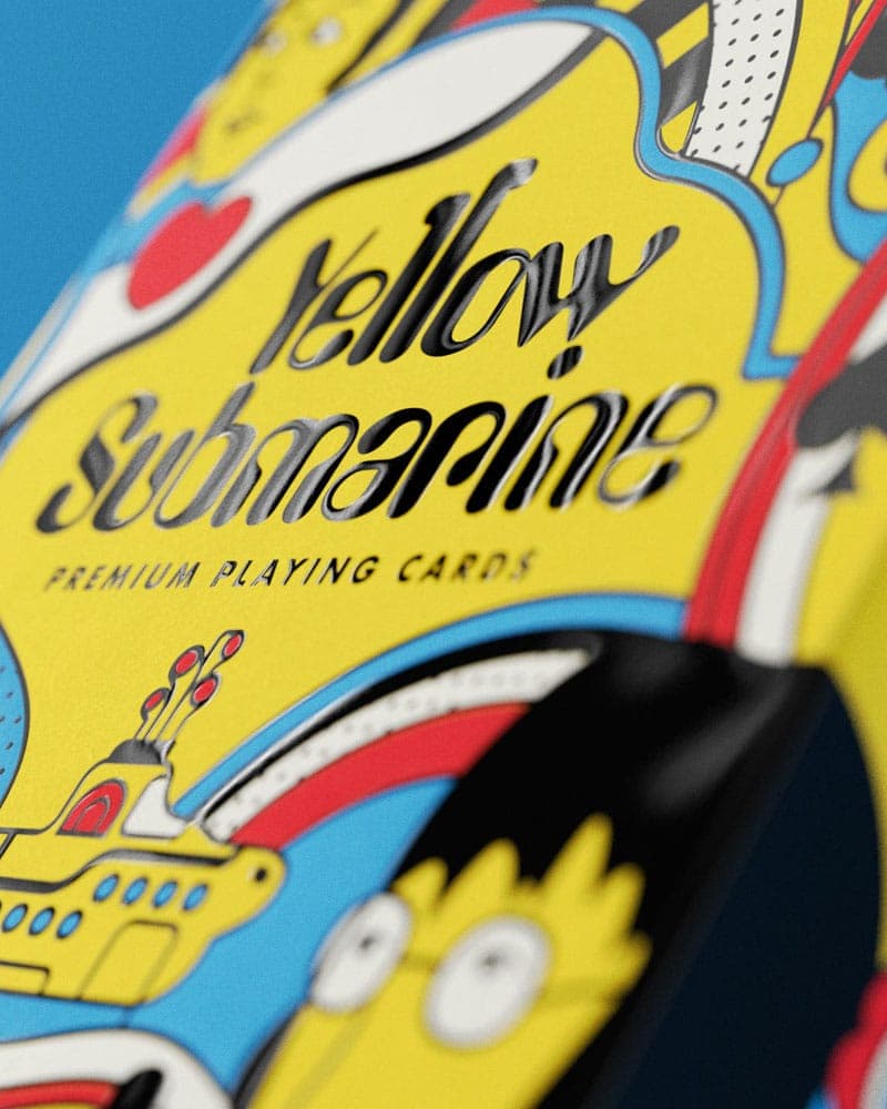 The Beatles Spielkarten Yellow Submarine