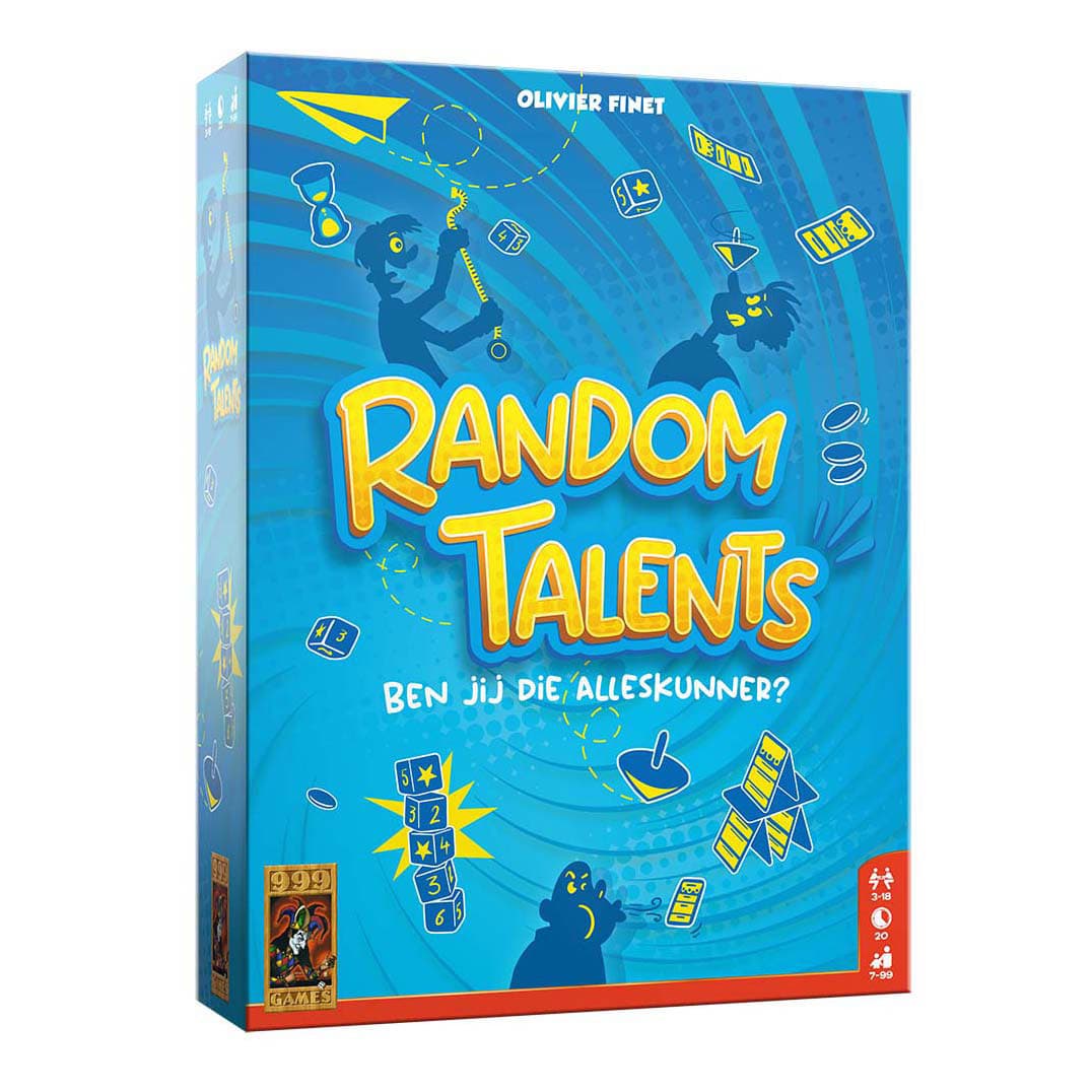 999 Games Random Talents Bordspel