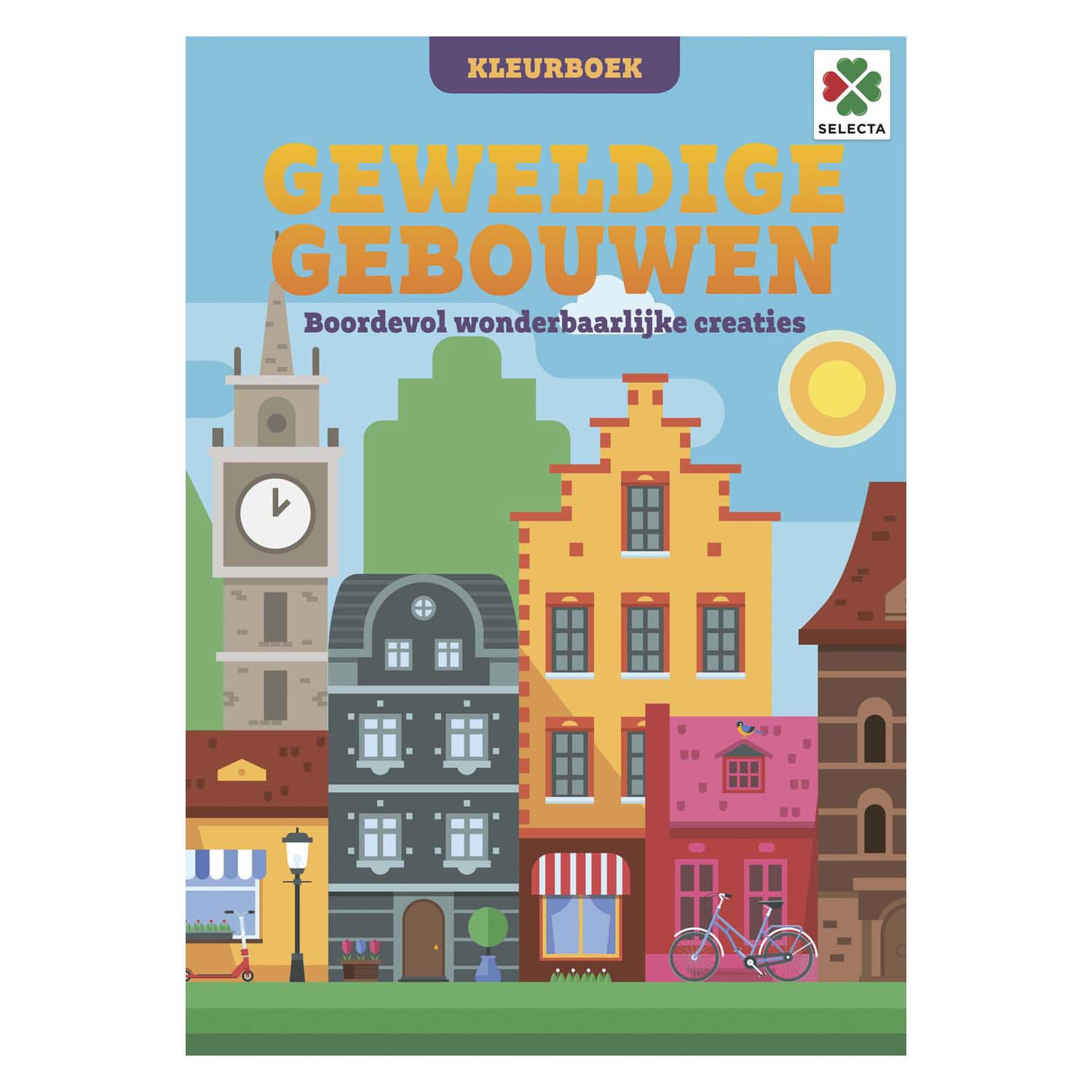 Geweldige Gebouwen Kleurboek