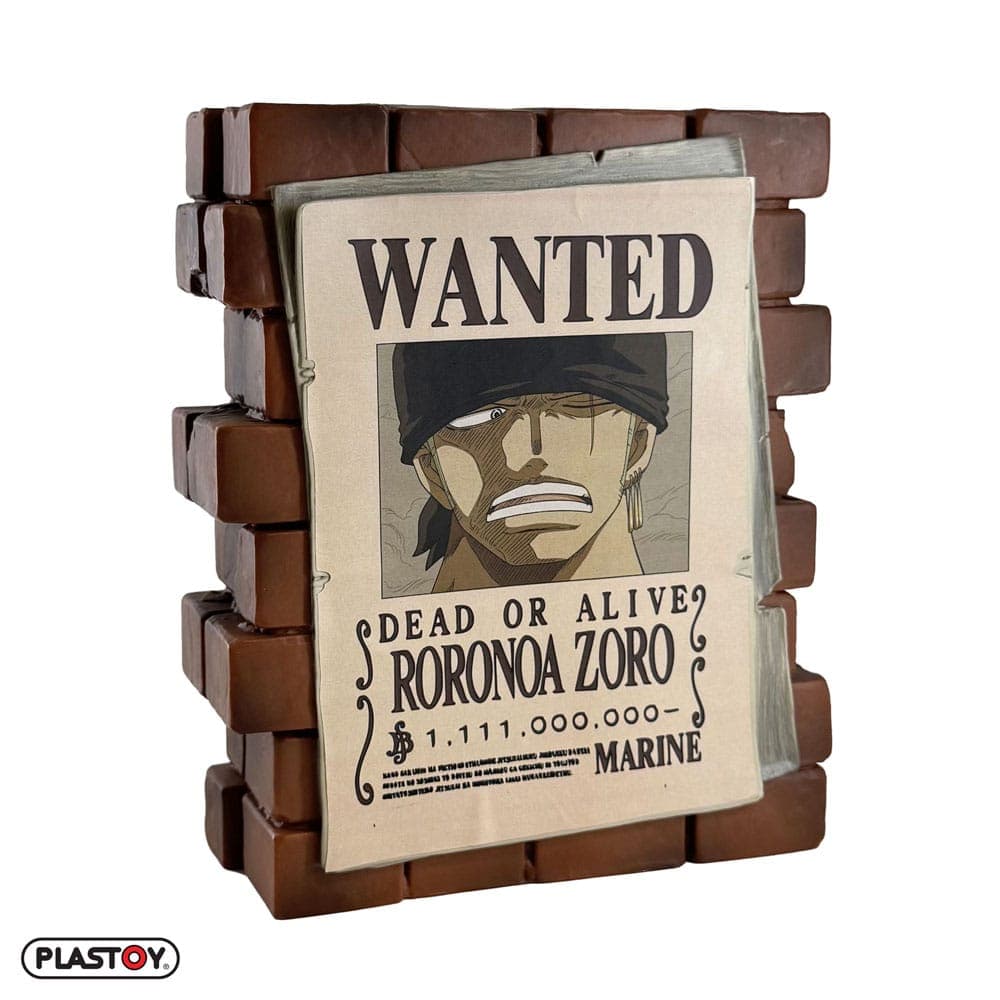 One Piece - Most Wanted Zoro - Money Box Pvc 16cm