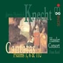 Hassler-Consort - Knecht: Cantatas Psalms 1, 6 & 10 (CD)