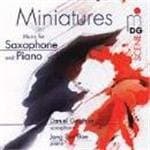 Daniel Gauthier & Jang Eun Bae - Miniatures Music For Saxophone And Piano (CD)