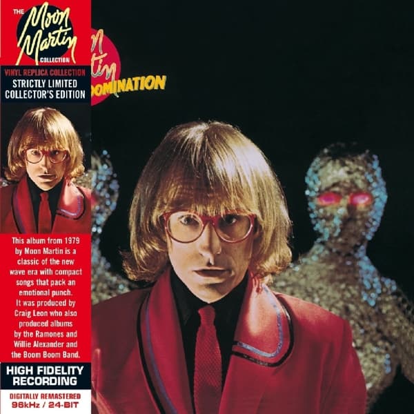 Moon Martin - Escape From Domination (CD) (Limited Deluxe Edition) (Remastered)
