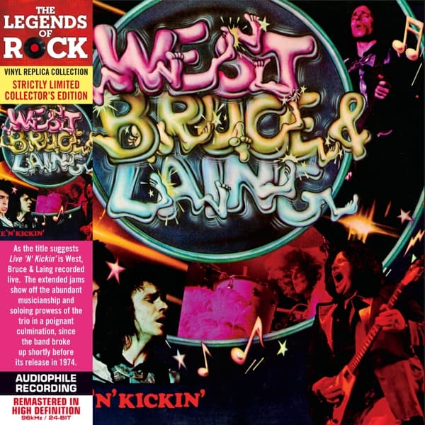 West, Bruce & Laing - Live 'N' Kickin' (CD) (Limited Edition) (Remastered)